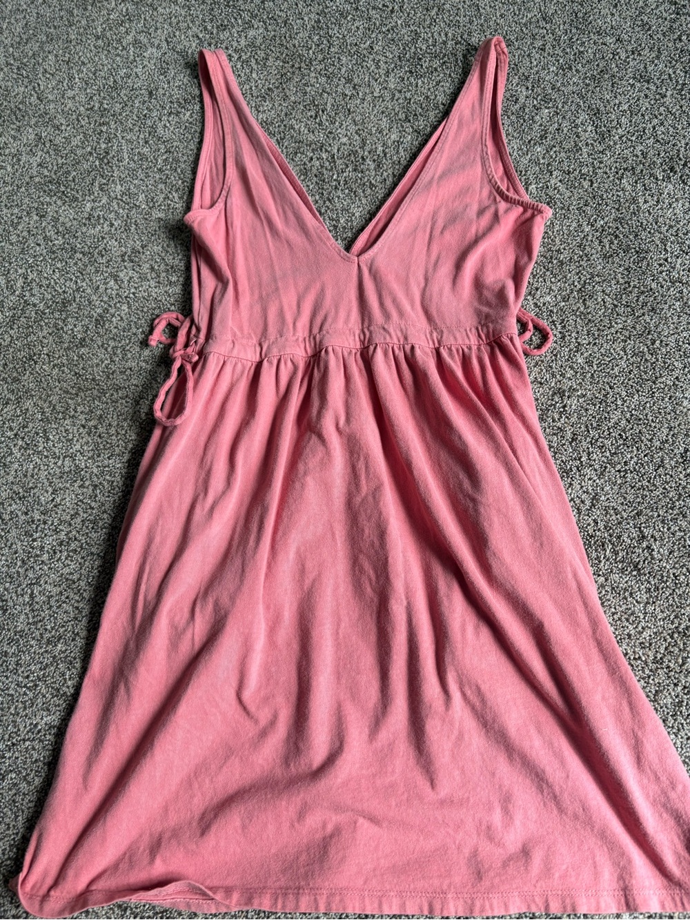Target Pink V-Neck Tie-Waist Sundress